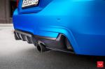 BMW 4-Series Matte Blue on Vossen Wheels (CVT) 2017 года